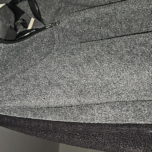 Outdoor urban terrain grey 2 Tone with black fleece pullover jacket - Picture 1 of 9